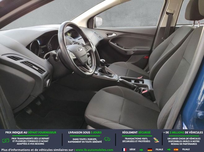 Ford Focus 1.0 EcoBoost 100 BVM Bleu de 2018