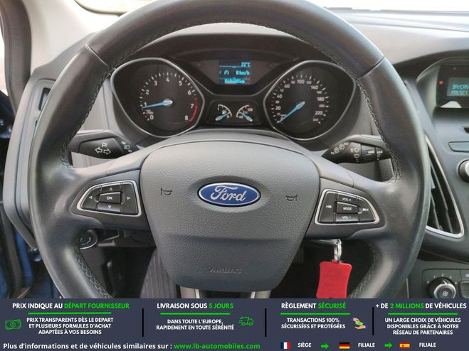 Ford Focus 1.0 EcoBoost 100 BVM Bleu de 2018
