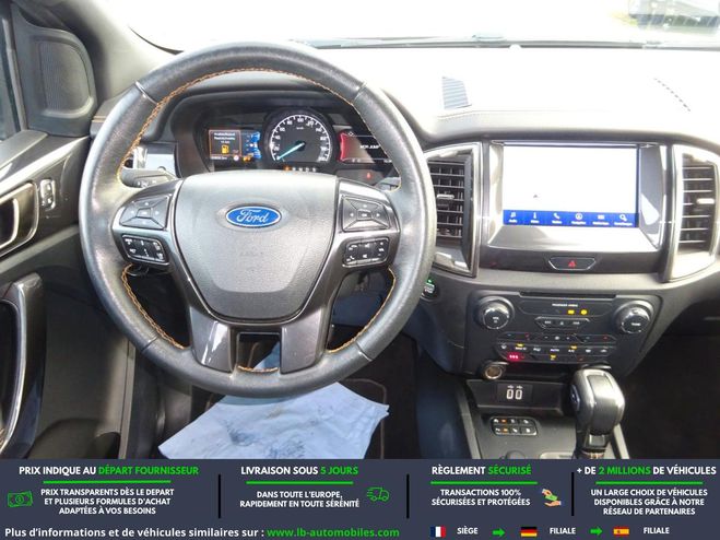 Ford Ranger DOUBLE CABINE 2.0 213 BVA Noir M�tallique de 2021