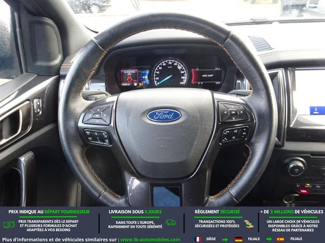 Ford Ranger DOUBLE CABINE 2.0 213 BVA Noir M�tallique de 2021