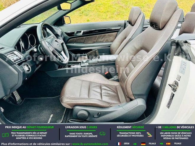 Mercedes Classe E 250 BVA Blanc de 2016