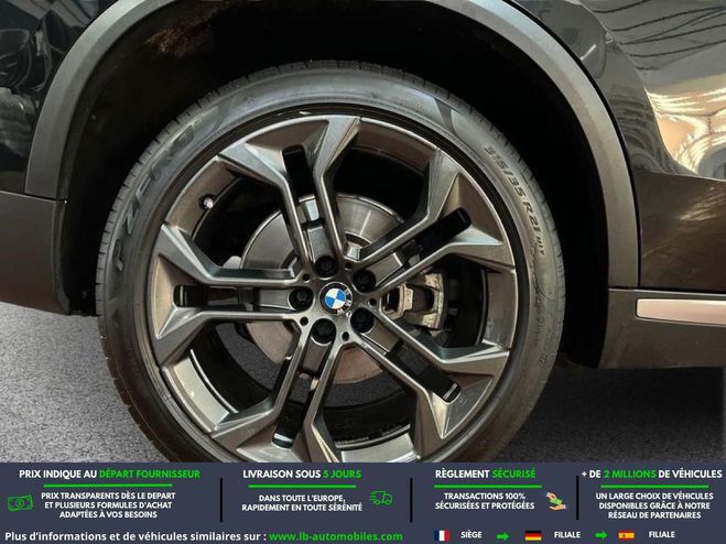 BMW X5 xDrive30d 265 ch BVA Noir M�tallique de 2021