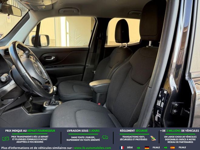 Jeep Renegade 1.6 Multijet 120 ch Noir de 2020
