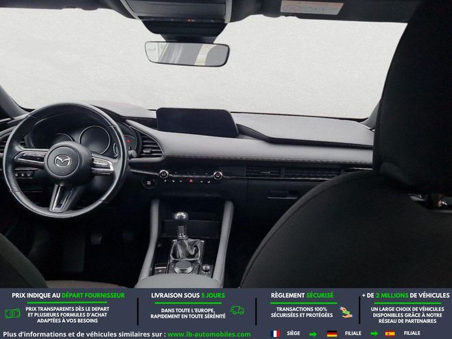 Mazda 3 2.0L SKYACTIV-G M Hybrid 122 ch BVM Noir M�tallique de 2021