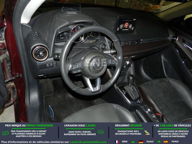 Mazda 2 1.5L SKYACTIV-G 90ch BVA Rouge M�tallique de 2018