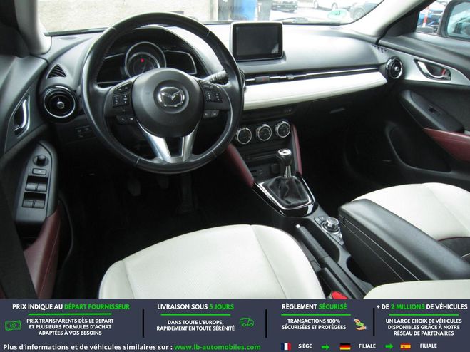 Mazda Cx 3 1.5L Skyactiv-D 105 4x4 Gris M�tallique de 2015