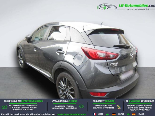 Mazda Cx 3 1.5L Skyactiv-D 105 4x4 Gris M�tallique de 2015