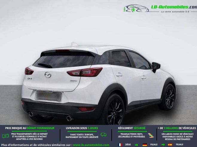 Mazda Cx 3 1.5L Skyactiv-D 105 4x2 Blanc de 2017