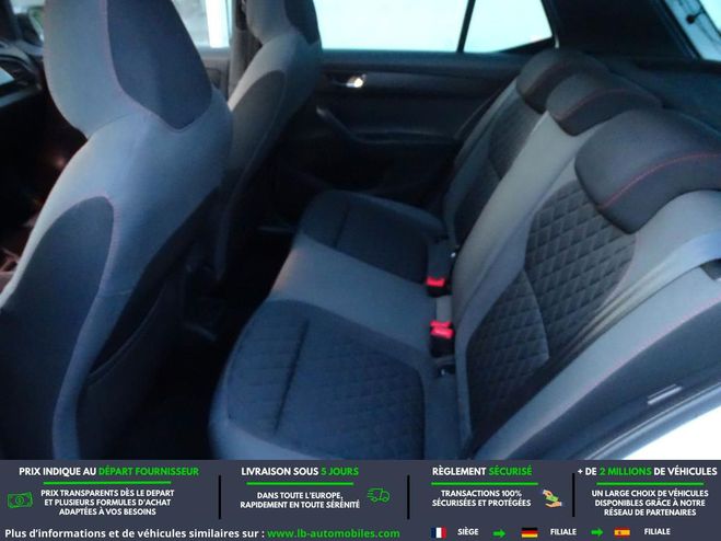 Skoda Fabia 1.0 TSI 110 ch BVM Blanc M�tallique de 2019