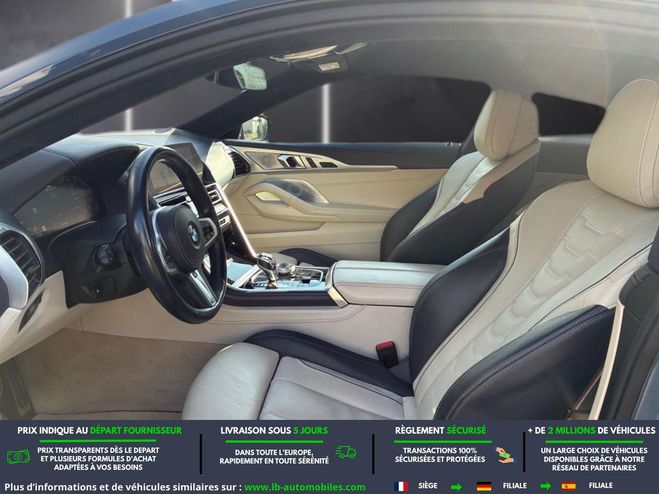 BMW Serie 8 M850i xDrive 530 ch BVA Bleu Mate de 2019
