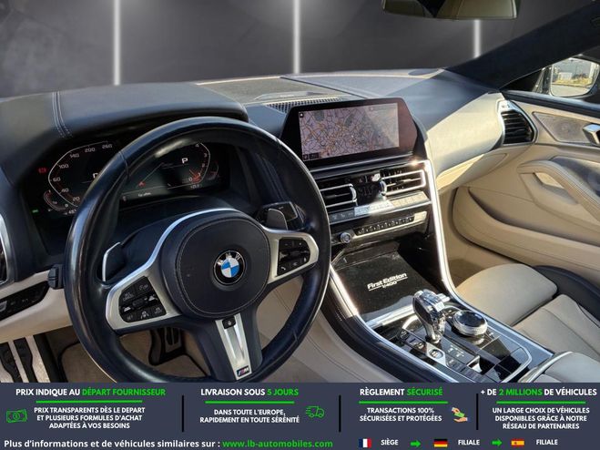 BMW Serie 8 M850i xDrive 530 ch BVA Bleu Mate de 2019
