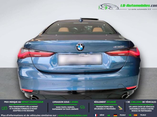 BMW Serie 4 430i xDrive 258 ch BVA Bleu M�tallique de 2021