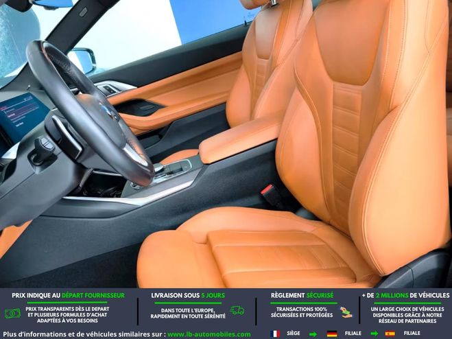 BMW Serie 4 430i xDrive 258 ch BVA Bleu M�tallique de 2021