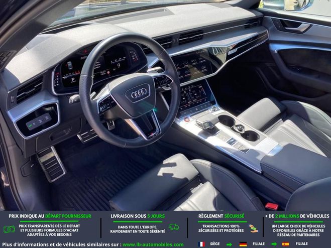 Audi S6 TDI 344 ch BVA Quattro Bleu M�tallique de 2021