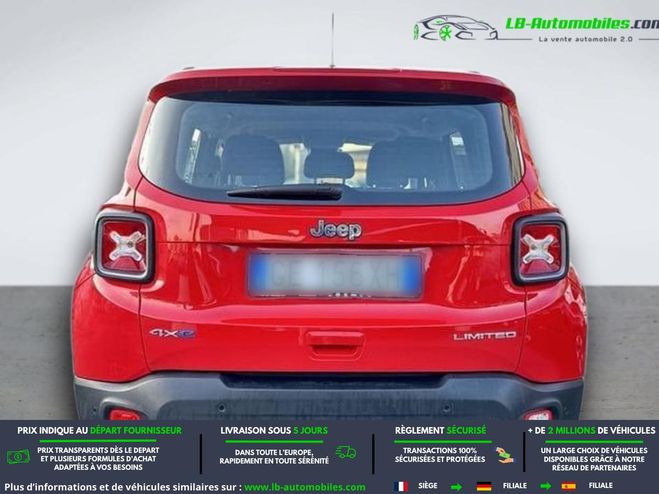 Jeep Renegade 1.3 190 ch PHEV BVA 4xe eAWD Rouge de 2021