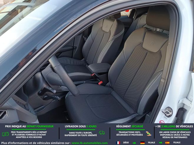 Audi A1 30 TFSI 116 ch BVM Blanc M�tallique de 2019