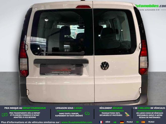 Volkswagen Caddy 2.0 TDI 102 BVM Blanc de 2021