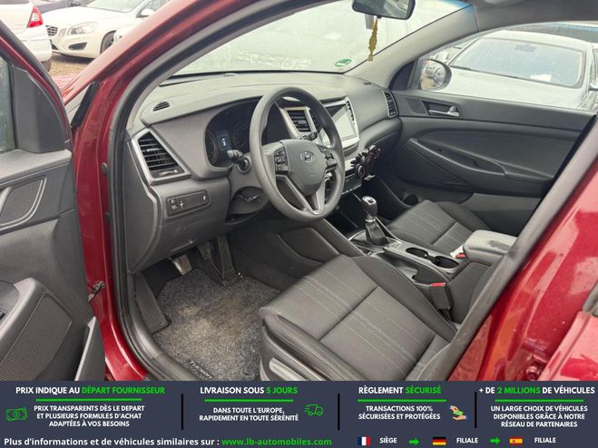 Hyundai Tucson 1.7 CRDi 115 2WD Rouge M�tallique de 2016