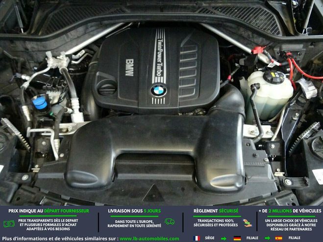 BMW X6 xDrive30d 258 ch Noir M�tallique de 2018