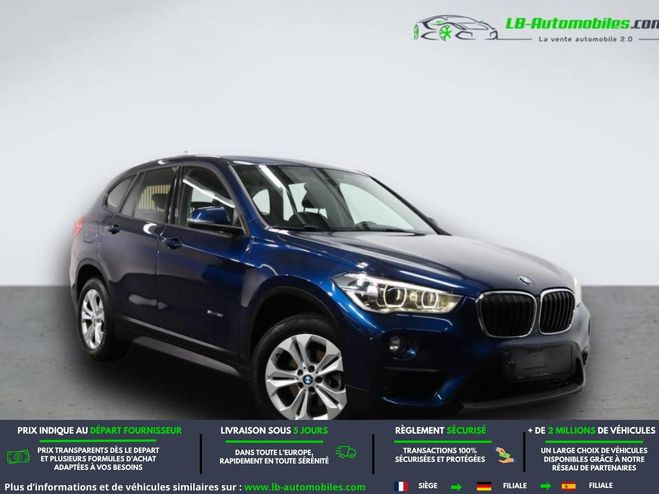 BMW X1 sDrive 18i 136 ch BVA Bleu M�tallique de 2016