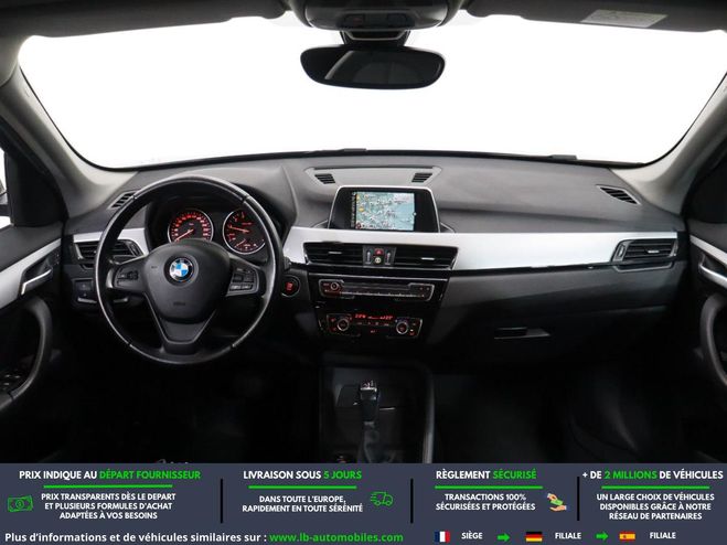 BMW X1 sDrive 18i 136 ch BVA Bleu M�tallique de 2016