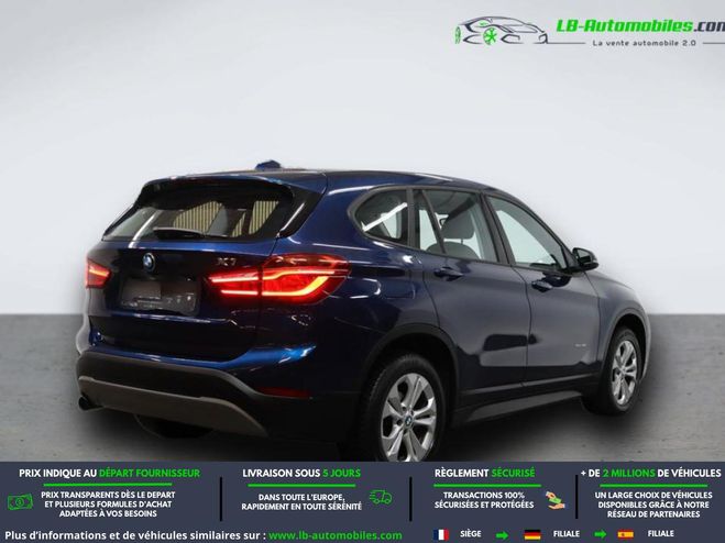 BMW X1 sDrive 18i 136 ch BVA Bleu M�tallique de 2016