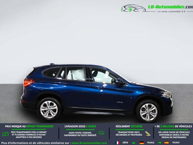 BMW X1 sDrive 18i 136 ch BVA Bleu M�tallique de 2016