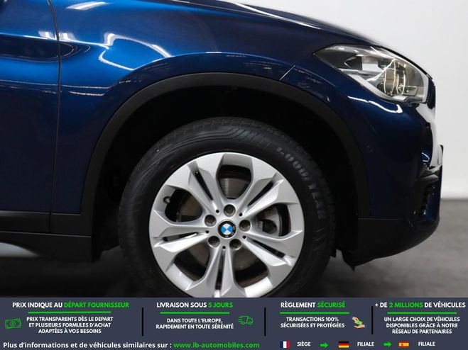 BMW X1 sDrive 18i 136 ch BVA Bleu M�tallique de 2016