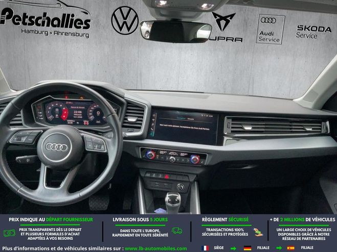 Audi A1 30 TFSI 116 ch BVA Blanc M�tallique de 2020