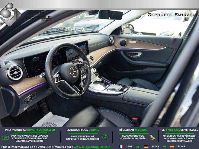 Mercedes Classe E 400 d BVA 4-Matic Noir M�tallique de 2021