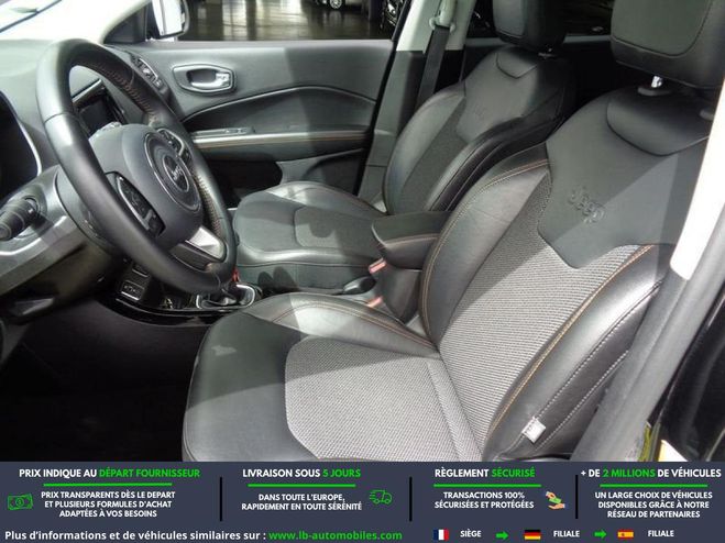 Jeep Compass 1.6 Multijet 120 ch BVM Noir M�tallique de 2019