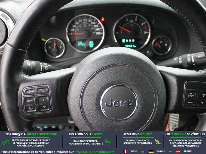 Jeep Wrangler 2.8 CRD 200 - BVA 5 Portes Gris M�tallique de 2017