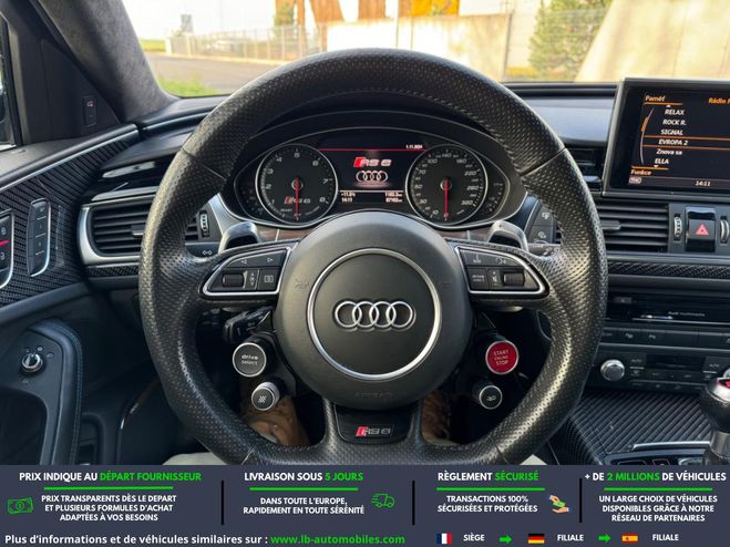 Audi RS6 V8 4.0 TFSI 605 BVA Gris de 2017