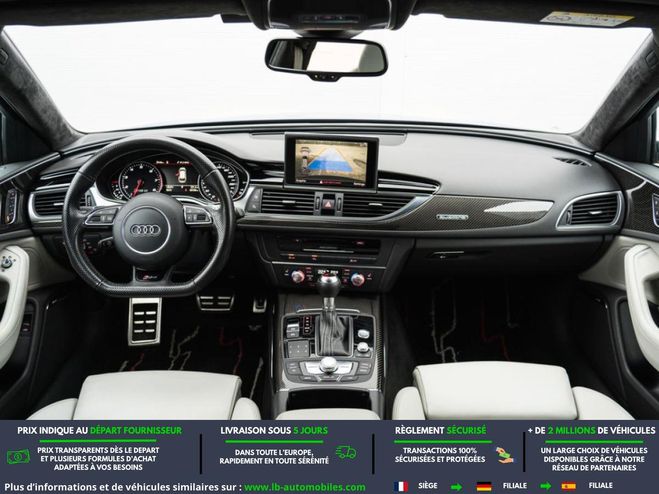 Audi RS6 V8 4,0 TFSI 560 BVA Bleu M�tallique de 2014