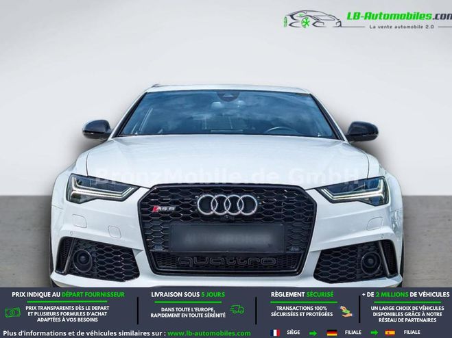 Audi RS6 V8 4.0 TFSI 605 BVA Blanc M�tallique de 2016