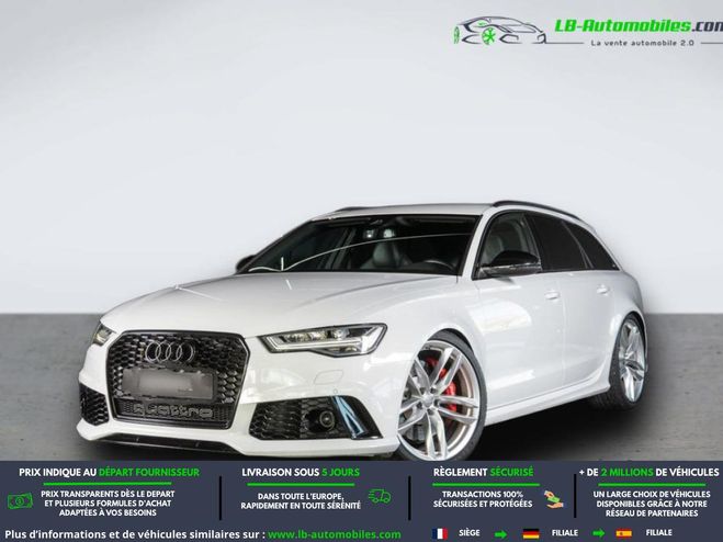 Audi RS6 V8 4.0 TFSI 605 BVA Blanc M�tallique de 2017