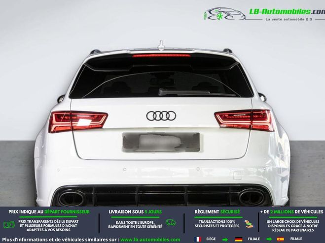 Audi RS6 V8 4.0 TFSI 605 BVA Blanc M�tallique de 2017