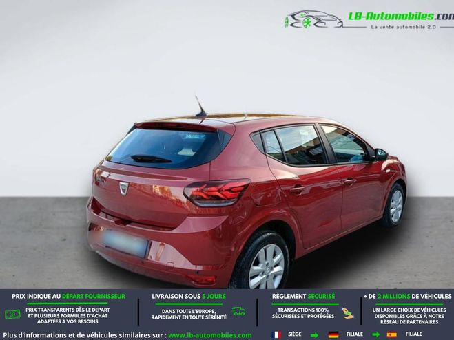 Dacia Sandero SCe 65 Rouge M�tallique de 2021