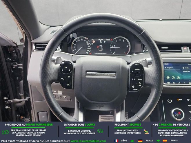 Land rover Range Rover Evoque D240 AWD BVA Noir M�tallique de 2020