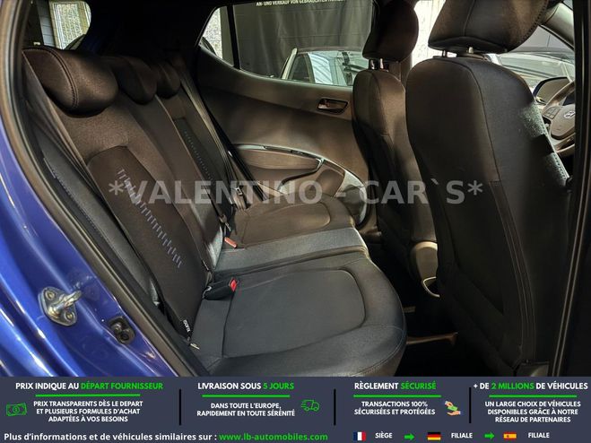 Hyundai I10 1.2 87 BVM Bleu M�tallique de 2019