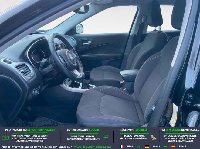Jeep Compass 1.6 Multijet 120 ch BVM Noir de 2018