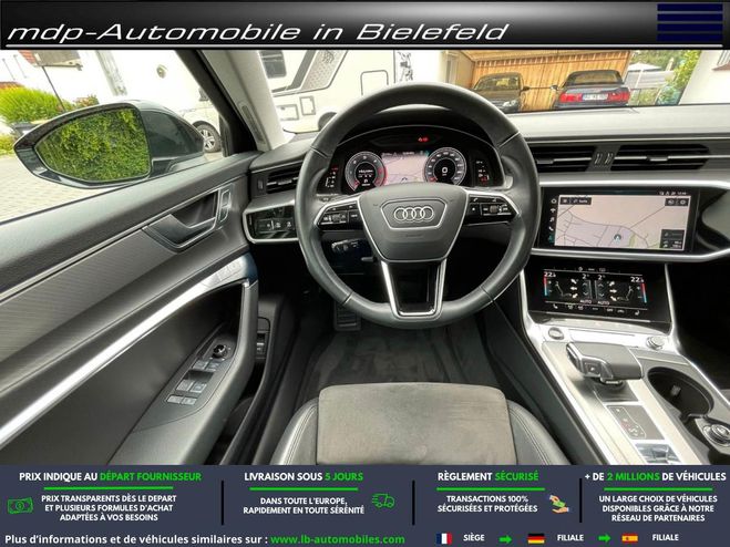 Audi A6 35 TDI 163 ch BVA Noir M�tallique de 2021