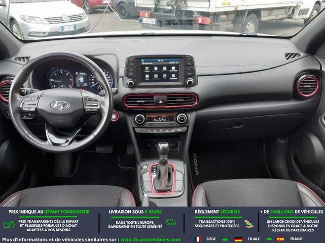 Hyundai Kona 1.6 CRDi 136 BVA Blanc M�tallique de 2019