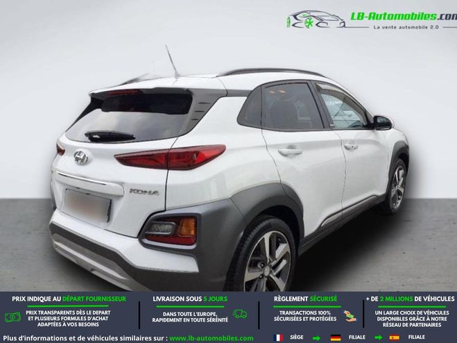 Hyundai Kona 1.6 CRDi 136 BVA Blanc M�tallique de 2019