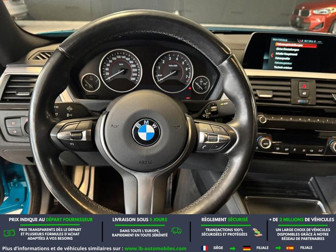 BMW Serie 4 430i 252 ch BVA Bleu M�tallique de 2017