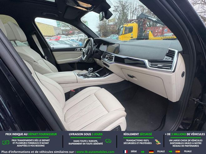 BMW X5 M50d 400 ch BVA Noir M�tallique de 2019