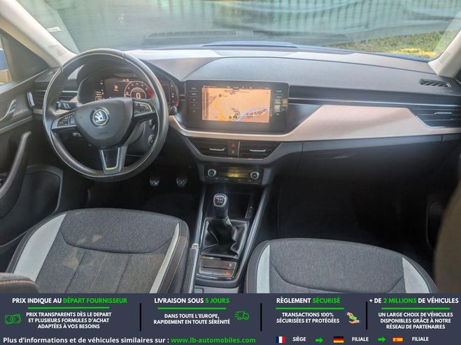 Skoda Kamiq 1.5 TSI 150 ch BVM Bleu M�tallique de 2020