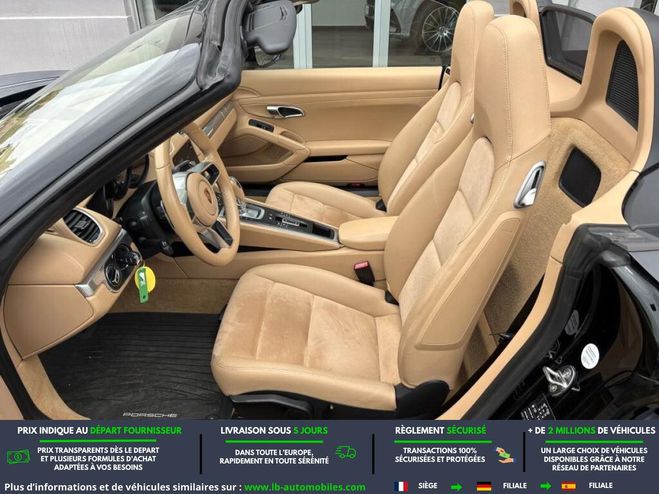 Porsche Boxster T 2.0i 300 ch PDK Noir M�tallique de 2017