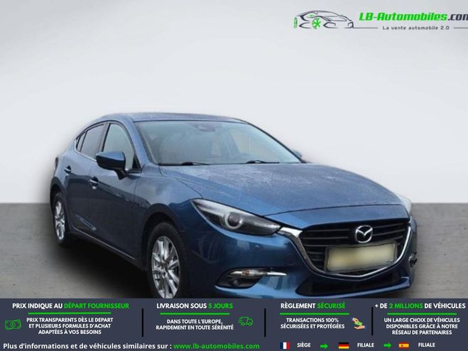 Mazda 3 2.0L SKYACTIV-G 122 ch BVM Bleu M�tallique de 2018