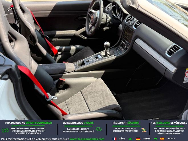 Porsche Boxster GTS 2.5i 365 ch Blanc de 2016